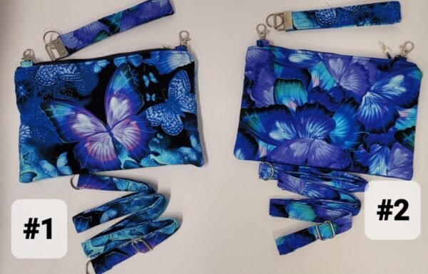 Blue Butterfly Small Bag