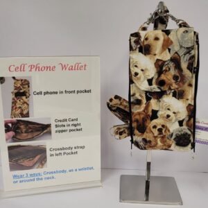 Dog Cell Phone Wallet