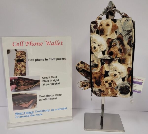 Dog Cell Phone Wallet