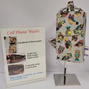 Owl Cell Phone Wallet