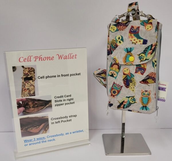 Owl Cell Phone Wallet