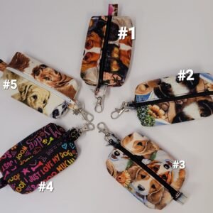 Dog Change Purses